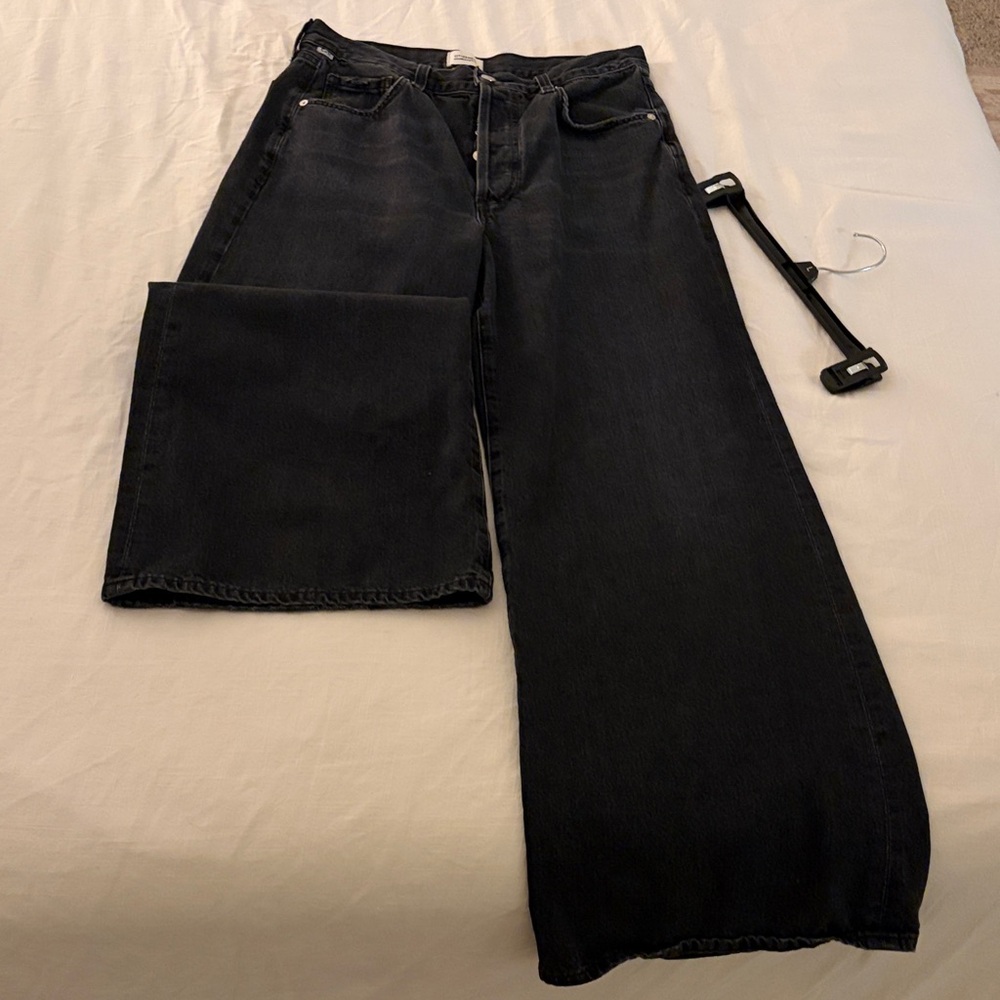 Citizens Of Humanity Black Flare Jeans